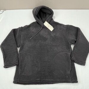 NEW NWT Sweaty Betty Plush Drawstring Relaxed Hoodie Size 6 Small Urban Gray